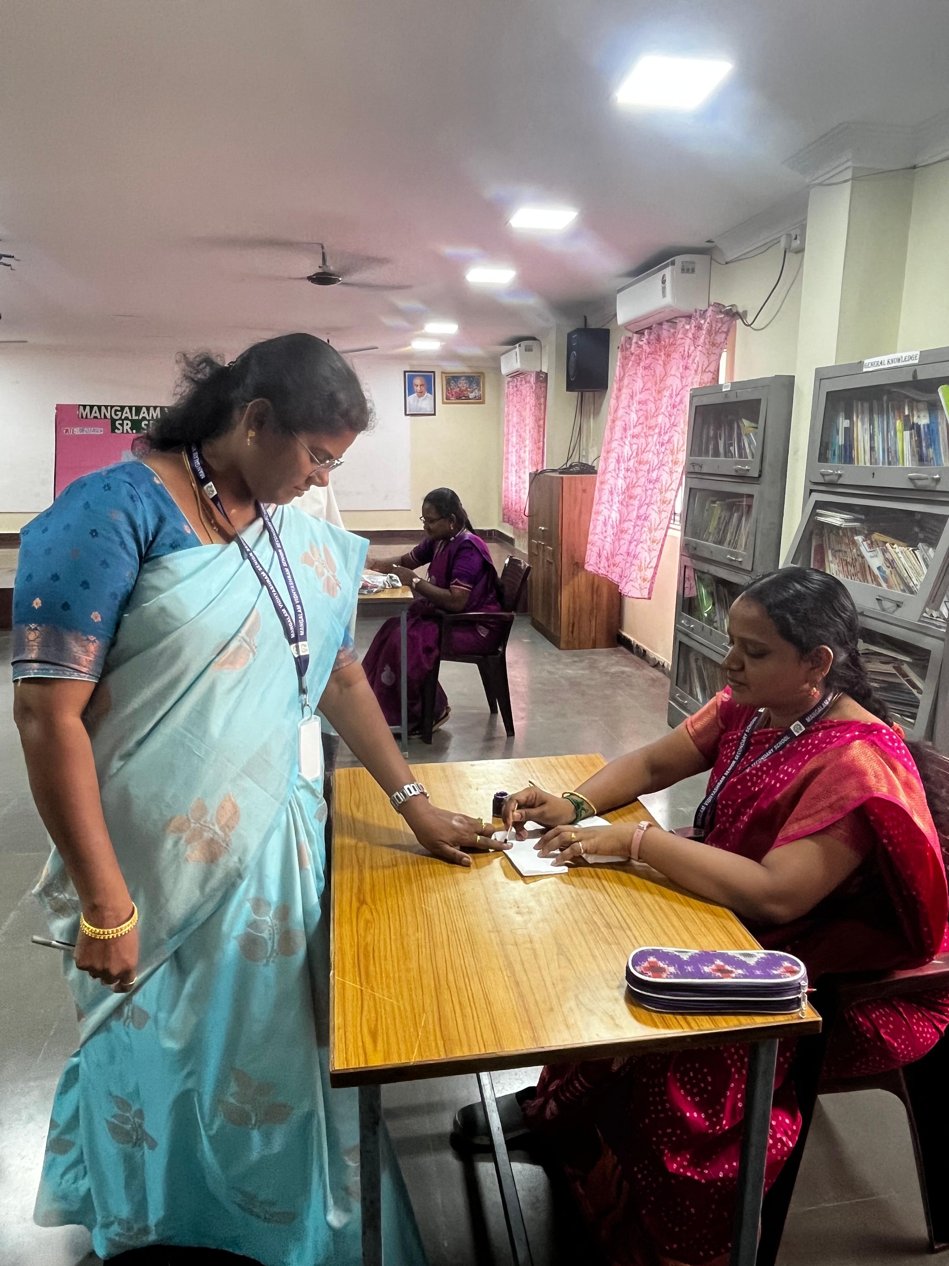 Mangalam Vidhyashram in Thirumullaivoyal Chennai Tamilnadu.